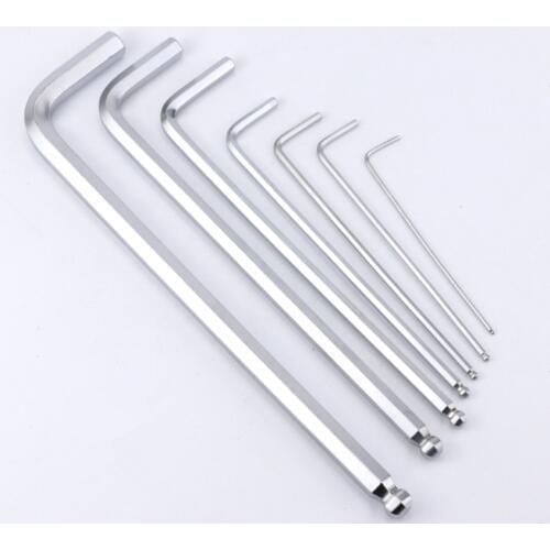 9 pieces / set 1.5-10mm hexagon wrench set chrome vanadium steel allen wrench wrench bicycle repair tool set