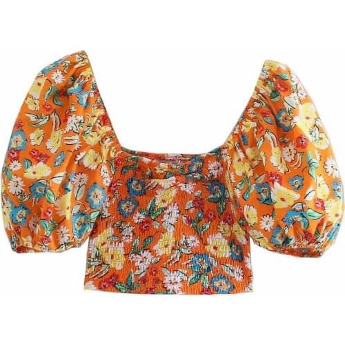 2021 New Spring Summer Women Female Sexy Polyester Shirt Brand Blouse Outwear