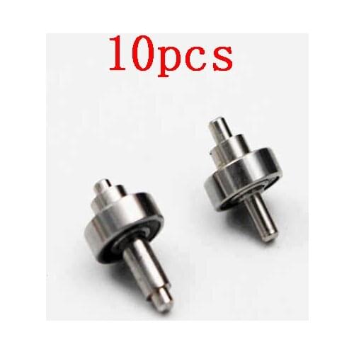 10Pcs Homemade MA AR FMA Chassis Gear Bearing Axle Pin 3.5:1 Resistance Transition Pinion Mid-shaft for Tamiya Mini 4WD Car