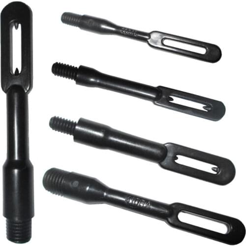 Green World 2pcs/lot .22cal-12ga Plastic Slot Tips,Gun Clean Patch Puller, Patch Holder