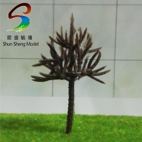 Manufacture -500pcs50mm Scenery Landscape Train Model Scale Trees Arm for model design