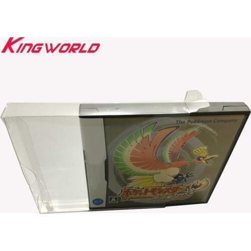 Transparent Case Clear Box For NDS Game Card Cartridge Plastic PET Storage Protector Collection US JP Version