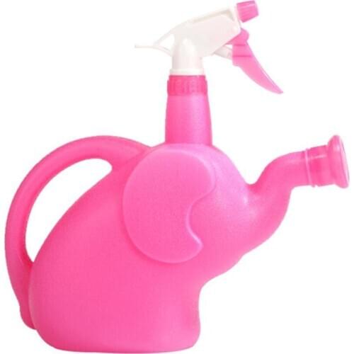 1800ML Cartoon Elephant Water Cans Sprayer Bottle Home Garden Sprinklers Watering Can Flowers Seedling Watering Pot Irrigation