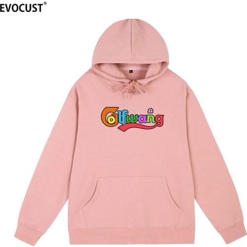 Tyler The Creator rainbow golf wang flower vote igor Hip Hop Streetwear Hoodies Sweatshirts men women unisex Cotton