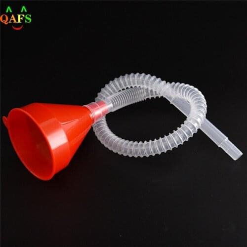 Funnel Soft Pipe Pour Oil Petrol Diesel Kerosene Tool Plastic Vehicle Filling Plastic