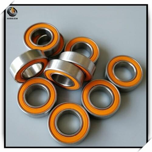 4Pcs S6800-2RS 10x19x5 mm ABEC-7 Stainless Steel hybrid Si3n4 ceramic bearing 6800RS 6800 2RS fishing reel bearing