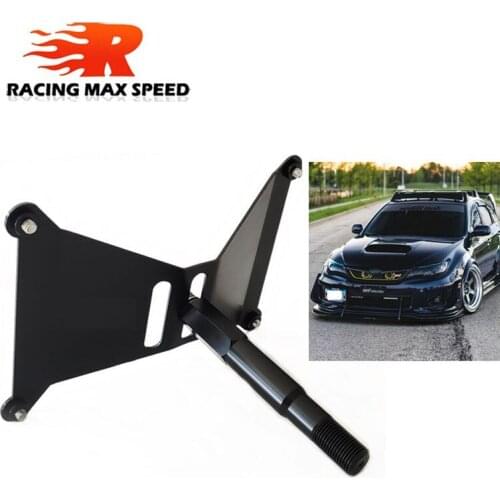 Racing ALUMINUM Front License Plate Holder Relocation Kit for Subaru WRX STi toyota Scion FRS BRZ