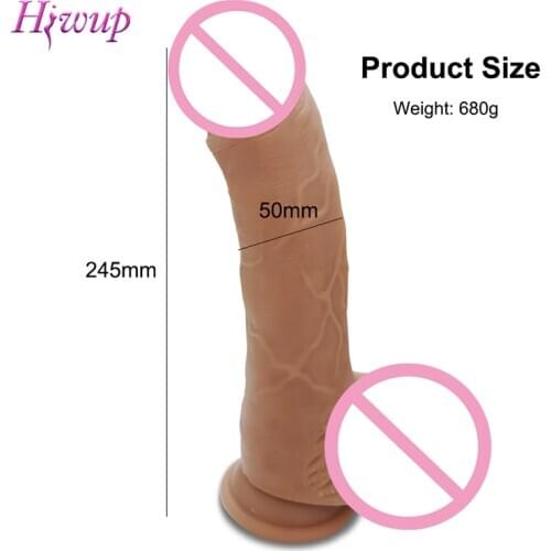 New Skin feeling Realistic Penis Super Huge Big Dildo With Suction Cup Sex Toys for Woman Sex Products Female Masturbation Cock