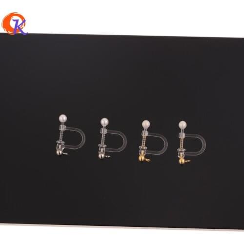 Cordial Design 50Pcs 11*18MM Jewelry Accessories/Ear Clip/Genuine Gold Plating/DIY Earrings Making/Hand Made/Earring Findings