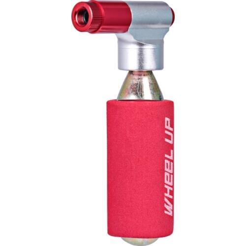 Emergency Cycling Pump Mini Portable Bike Pump CO2 Cartridge Bicycle Pump Dual Inflator Pump Head Hot Sale D0199