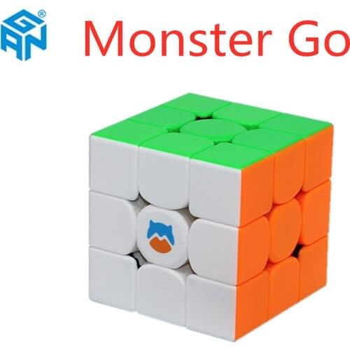 GAN Cubes GAN 356 Monster Go 3x3 Magnetic Magic Cube 3x3x3 GAN 356 MG 3X3 Pink Cubo Magico GAN 3x3 Professional Speed Cubes Toys