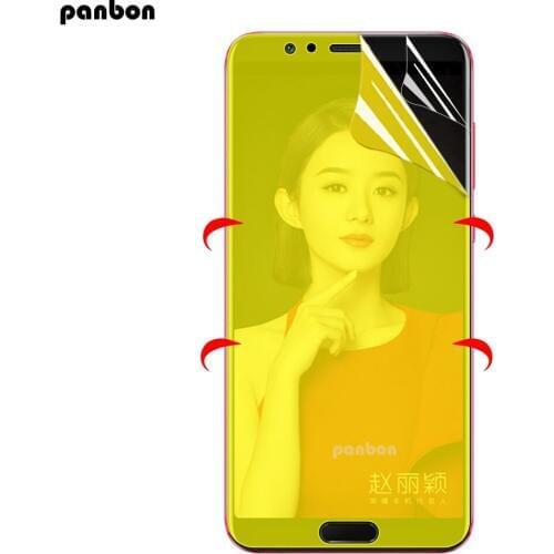 Hydrogel For Huawei Honor 10 lite TPU Front Full Cover Screen Protector Honro View 10 V10 Transparent Protective Film+Clean Tool