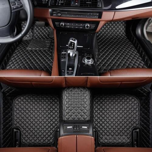 Custom made car floor mats for Mini R53 R56 R57 R58 F55 F56 F57 R6 Countryman R60 F60 Clubman R55 F56 cooper S luxury rug liner