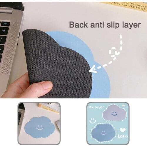 PC Mouse Pad Lightweight Desk Mouse Pad Mini Wear-resistant Creative Waterproof Desk Mouse Mat