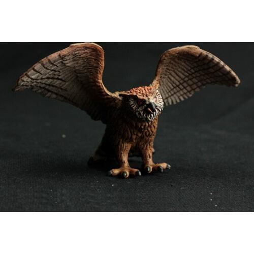 Flying Owl Animals Figure Toys Realistic Wild Forest Creatures Action Models Kids Educational Cognitive Statues Toy Home Decor