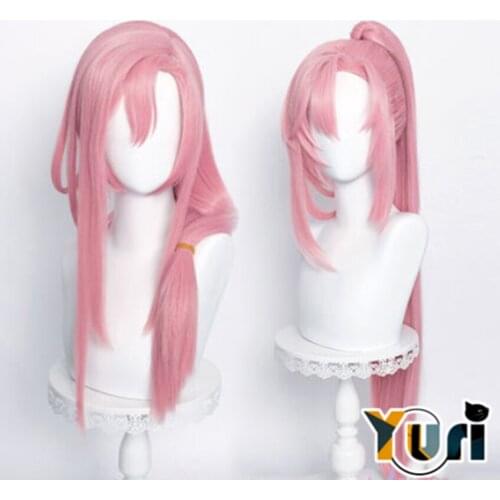 Yuri Anime SK∞ SK the Infinity Sakurayashiki Kaoru Wig Gradient Pink Long Part Mullet Hair Wig human hair SK8 cos cartoon C