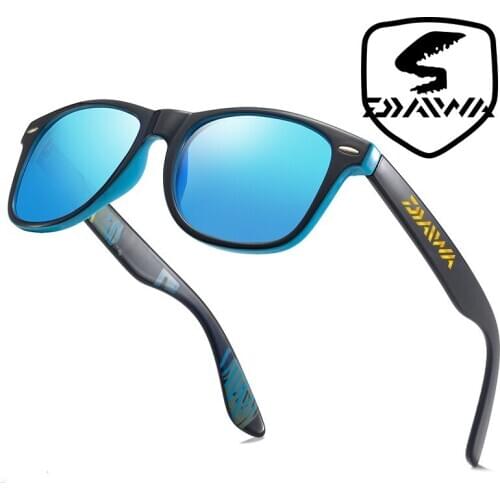 Daiwa Polarized Glasses Fishing Cycling Polarized Outdoor Sunglasses Protection Sport UV400 Men For Fish