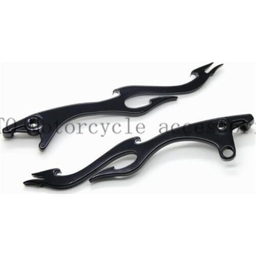 Motorcycle Flame Brake Clutch Levers Left&Right Hand Levers for Kawasaki Vulcan 1500 1600 2003-2006 2007 2008 Levers