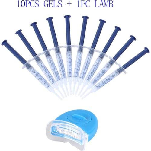 Dentist Teeth Whitening Gel 44% Peroxide Dental Bleaching System Oral Gel Kit Tooth Whitener Dental Tools Dental Equipment 10pcs