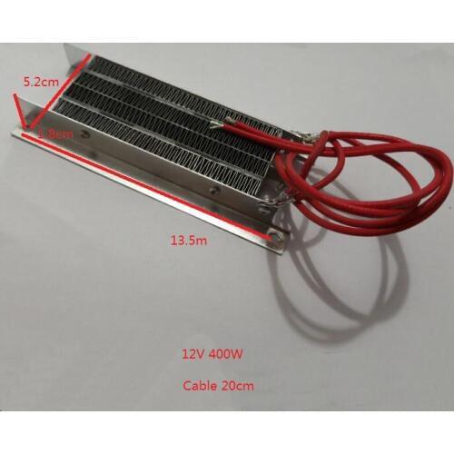 Electric Heater Parts Car use Ceramic PTC wave Heating element 12V 400W with 20cm wires