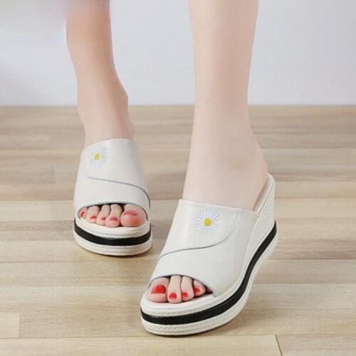 Fashion 2021 New Summer Womens Sandals Peep-Toe Shoes Woman High-Heeled Platfroms Casual Wedges for Women High Heels Shoes