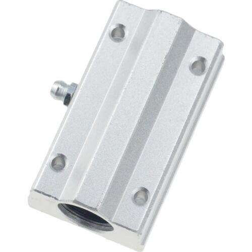 2pcs/lot SC10LUU SCS10LUU 10mm long type Linear Ball Bearing Block CNC Router with LM10LUU Bush Pillow Block Linear Shaft CNC 3D