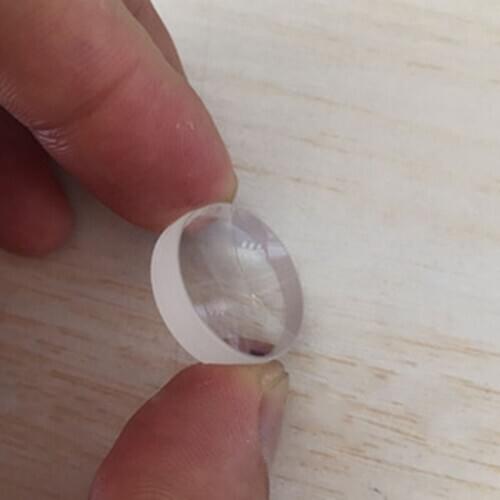 20mm K9 Optical Glass Negative Focal Length -49mm Plane Concave Lens Plano Minifier Concave Lentes Diverge Parallel Light Lenses