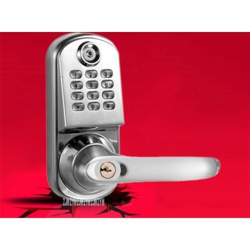 3004TM Office Door Electronic Lock Zinc Alloy Electric Password Lock Multifunctional Induction Lock Single Bolt / Double Bolt