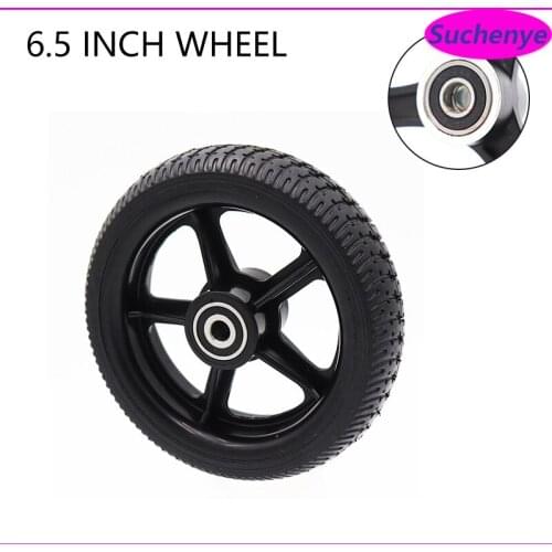 5 Inch Silent Wheel 5x2 Solid Wheel Plastic Flat Wheel 5 inch rubber Wheel 125x38 Caster Luggage Car Wheel