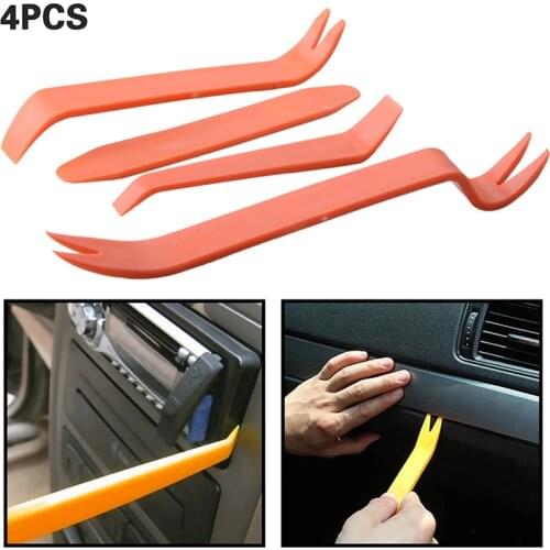Car Door Interior Panel Trim Removal Tool Kits Pry Bar for Audio Navigation Disassembly Seesaw Plastic Tool Set