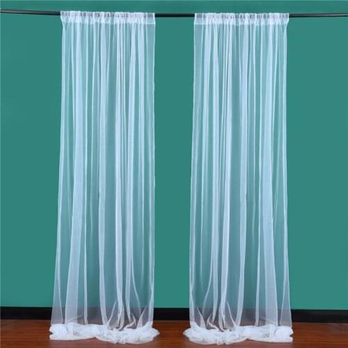 Screen Curtain Translucent Screen Living Room Party Scene Layout Photography Background Finished Transparent Curtain