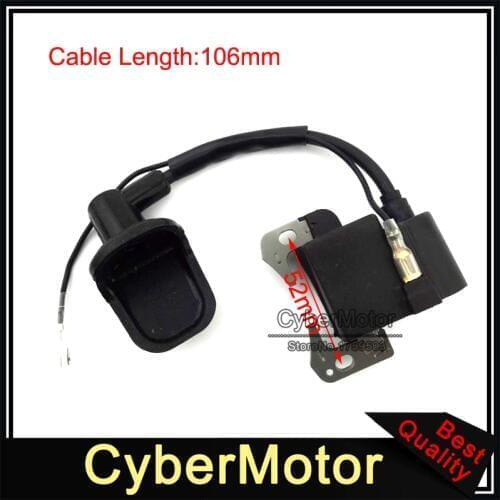 Ignition Coil For 47cc 49cc 2 Stroke Engine Chinese Minimoto Pocket Dirt Bike Mini Kids ATV Quad 4 Wheeler Baby Crosser