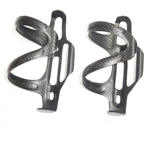 25g Carbon Bottle Cage Side Super Light Mountain And Road Bicycle Water Bottle Holder Stainless Steel Bolts included