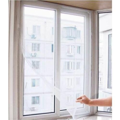 Self adhesive mosquito repellent screen window invisible screen window cloth to clean screen window curtain tape strip Hot AB142