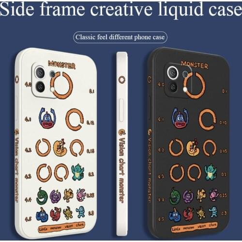 Shrimp Monster Phone Case For Xiaomi Mi 11 10T 10T Pro 10 S lite Ultra 9T 9 8 Note 10 Pro Poco F3 F2pro X2 Silicone Cover