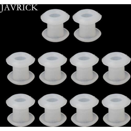 10Pcs Silicone Rubber Stoppers Ring Bead Spacer Charm Bracelet Craft Tool DIY Pendant Bracelet Accessories Jewelry Making Tool