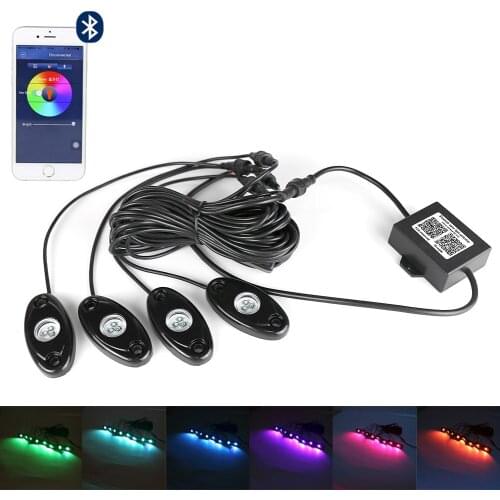 Led Lights Led Strip Car Goods Night Light Floor Lamp Ambient Light Car Accessories For Wrangler Unlimited TJ JK Renegade