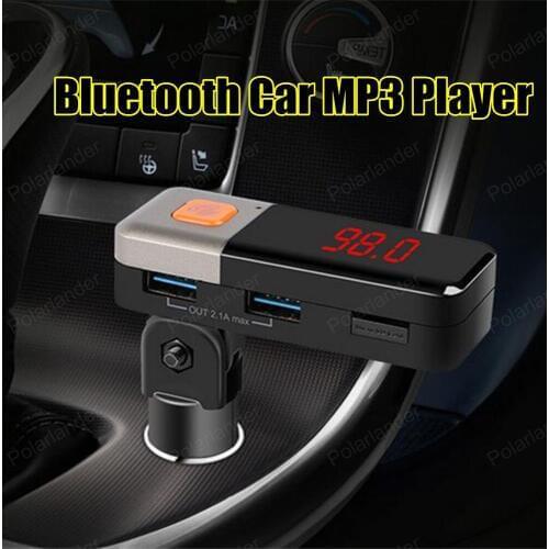 Universal Wireless Bluetooth Car Transmitter Car MP3 Player Bluetooth Hands Free FM Transmitter Support TF