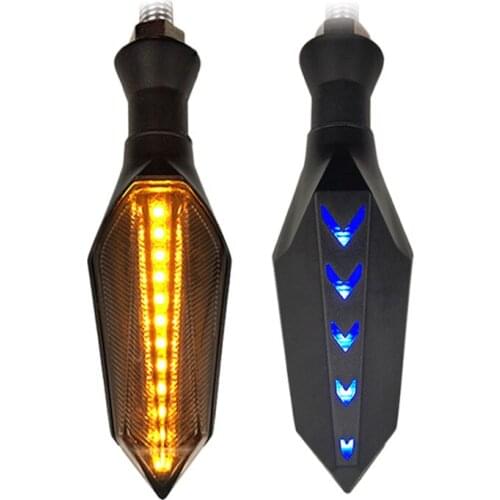 12V Tail Light Flowing Water Flicker Motorcycle Led Turn Signal Lights Flasher Amber Lamp Motorbike Indicator For Honda Yamaha