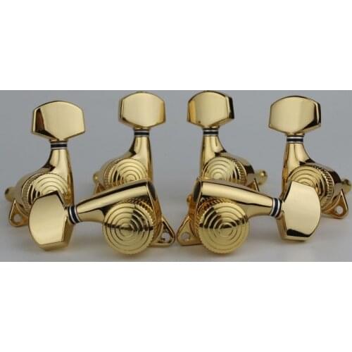 Gold Guitar Locking Tuners 1:20 Lock String Tuning Key Pegs Machine Heads Replacement for ST TL SG LP Style Electric Guitars