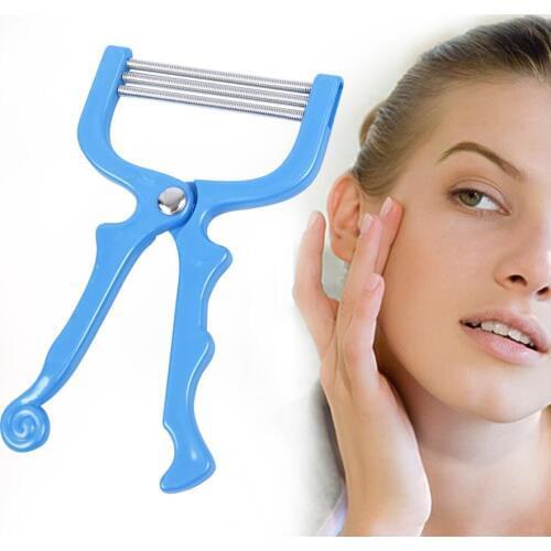 1 pc Handheld Facial Hair Removal Threading Beauty Epilator Tools depiladora facial