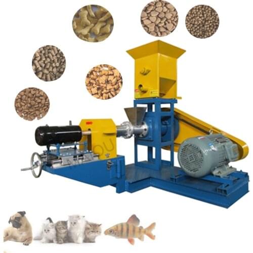 300kg Household Mini Dog Food Puffing Machine Aquatic Animal Feed Extruder Shrimp Making tool/Floating Fish Pellet Mill Equipmen