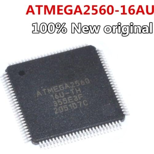 5pcs/lot 100% New ATMEGA2560-16AU ATMEGA2560 TQFP100 8-bit Microcontroller