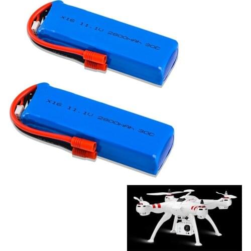 Rc Lipo Battery 11.1V 2800mAh 30C 3S Battery For X16 RC Drone / BAYANG BAYANGTOYS XK X350-015 Rc Quadcopter