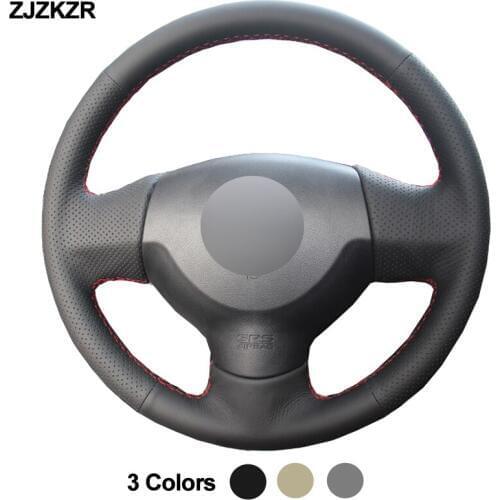 Car Auto Steering-Wheel Cover For Mitsubishi Lancer X 10 2007 -2015 Outlander 2006-2013 ASX 2010-2013 Volant 2008 2009 2010 2011