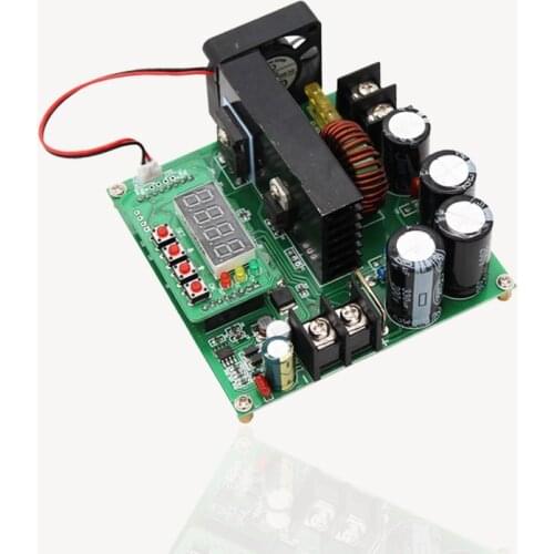 Free Shipping 120V 15A CNC Boost Module/DC Regulator Power Supply/900W Voltage Ammeter/Boost Converter Regulator Power Converter
