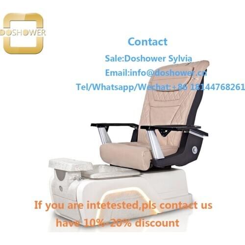 Glitter powder colorful with uv gel usa for pedicure chair and foot rest