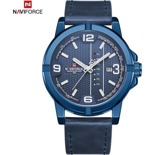 NAVIFORCE Top Brand Fashion Luxury Quartz Watch for Men Military Sport Watches Waterproof Date Display Clock Relogio Masculino