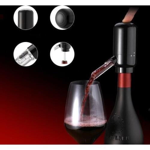 Electric Wine Pourer Eco-friendly Portable Pourer Instant Wine Decanter Dispenser Automatic Wine Pourer for Wine Liquor Disp