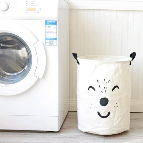 Picnic Basket Stand Laundry Basket Toy Storage Box Super Large Bag Cotton Washing Dirty Clothes Big Basket Organizer Bin Handle